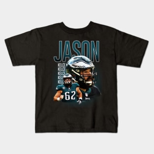 Jason Kelce Legend Vintage Kids T-Shirt